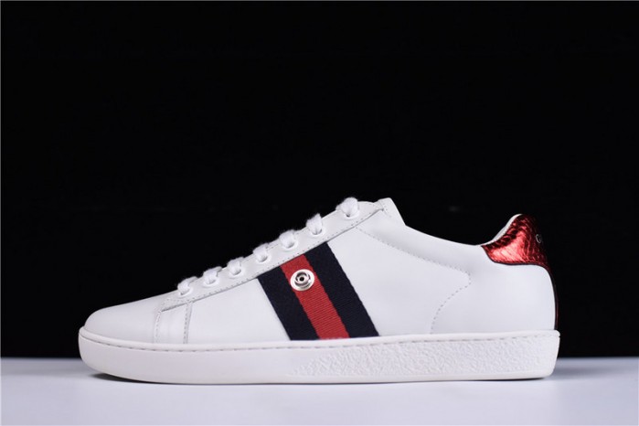 gu ace embroidered low-top sneaker womens 6951103-5618