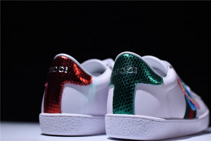 gu ace embroidered low-top sneaker with ufo womens