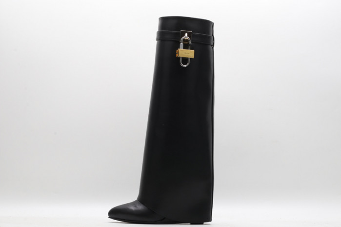 give*chy shark lock boots