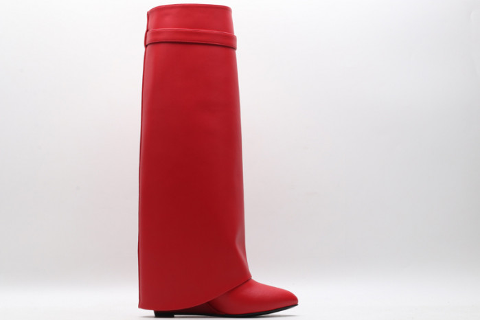 give*chy shark lock boots