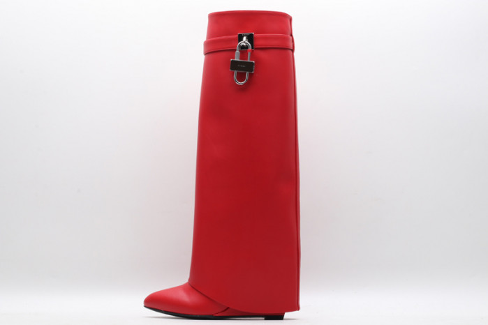 give*chy shark lock boots