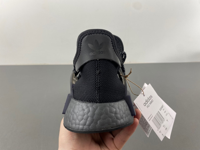 a*d*das nmd hu pharrell human race triple black pack gx2487