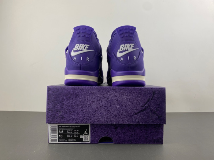 Nigel Sylvester x Air Jordan 4 RETRO OG SP Purple HF4340-500