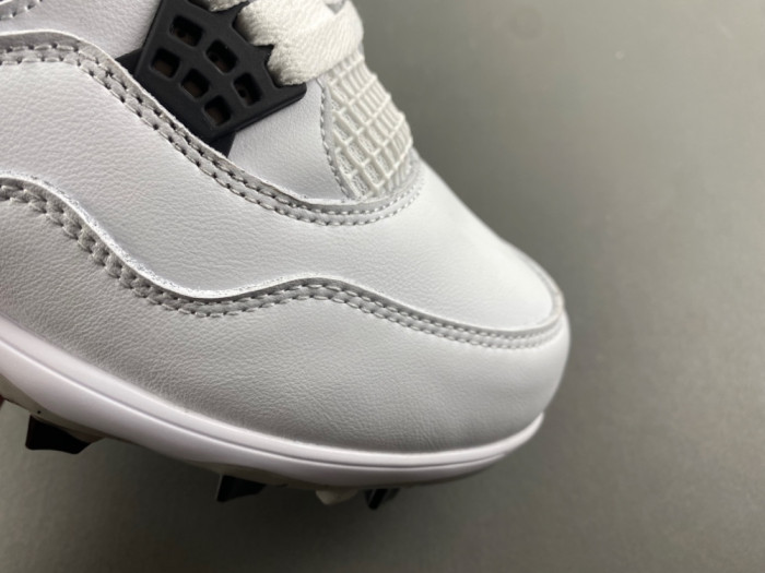 Air Jordan 4 TD Cleat “White Cement” HQ0207-106