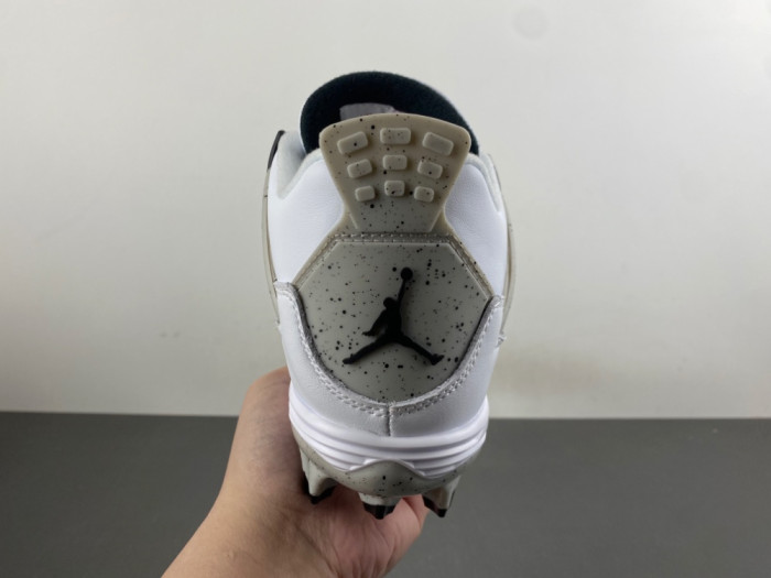 Air Jordan 4 TD Cleat “White Cement” HQ0207-106