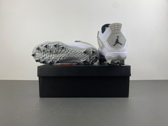 Air Jordan 4 TD Cleat “White Cement” HQ0207-106