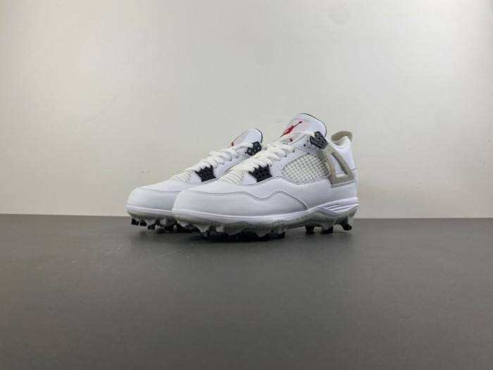 Air Jordan 4 TD Cleat “White Cement” HQ0207-106