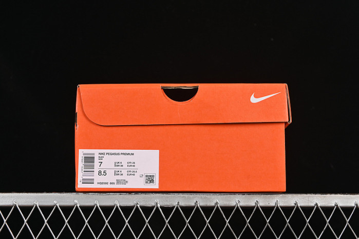 Nike Air Zoom Pegasus Premium Black Metallic Silver HQ2592-005