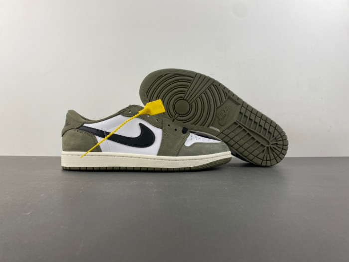 Air Jordan 1 Retro Low OG Medium Olive HQ6998-200