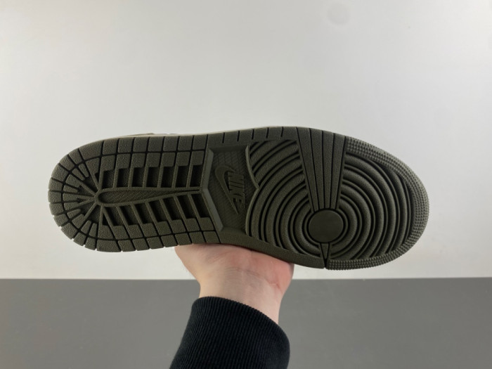 Air Jordan 1 Retro Low OG Medium Olive HQ6998-200