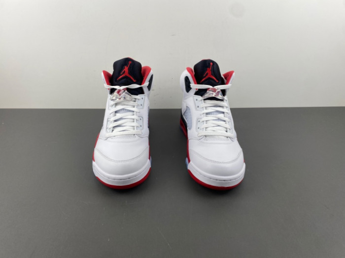 Air Jordan 5 Fire Red “Black Tongue” HQ7978-101