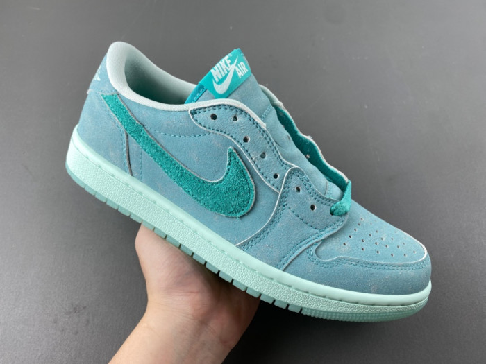 Air Jordan 1 Retro Low OG Washed Teal-HQ8111-300