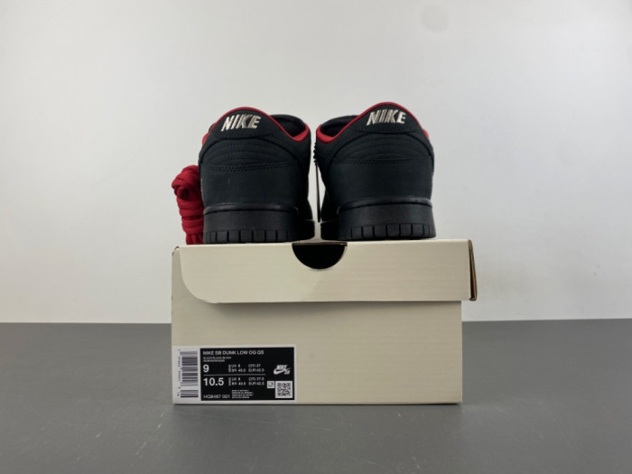 Nike SB Dunk Low Black HQ8487-001