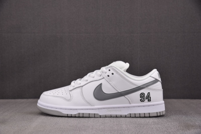 Nike SB Dunk Low White Silver HQ8487-100