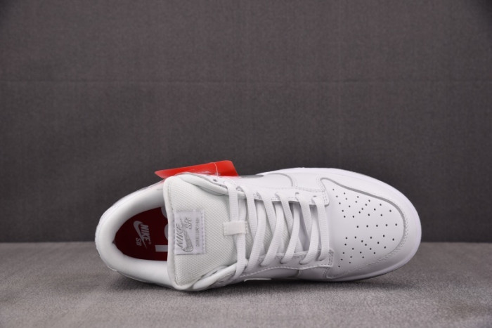 Nike SB Dunk Low White Silver HQ8487-100