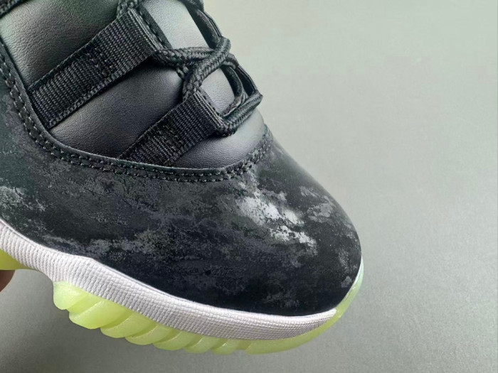 Air Jordan 11 Retro Black Barely Volt IB1378-001
