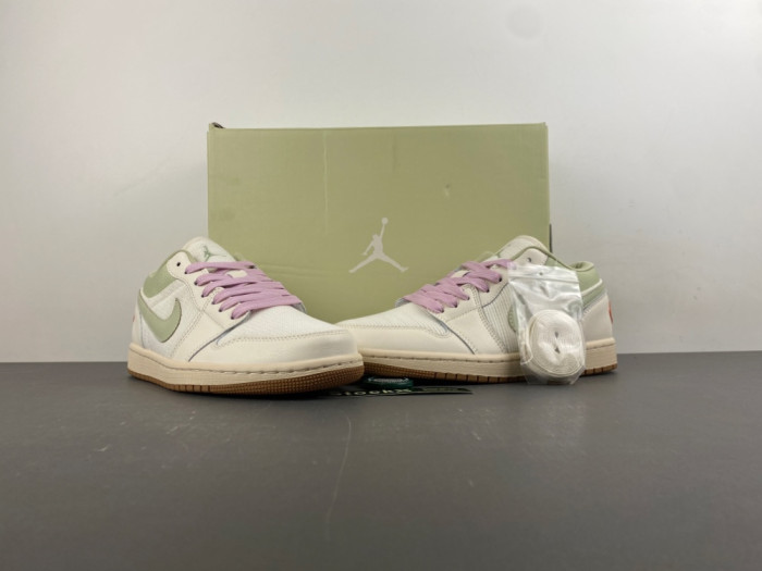 Air Jordan 1 Low SE Olive Aura II0569-100