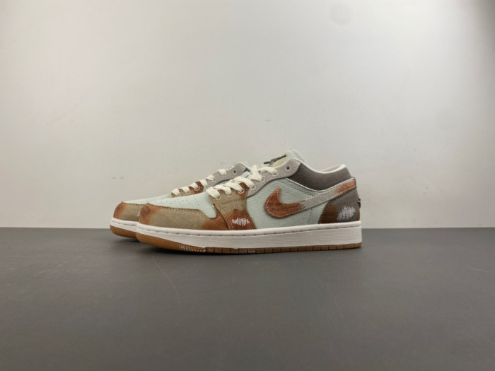 Air Jordan 1 Low SE Multi-Color Sail Light Bone IM6664- 991