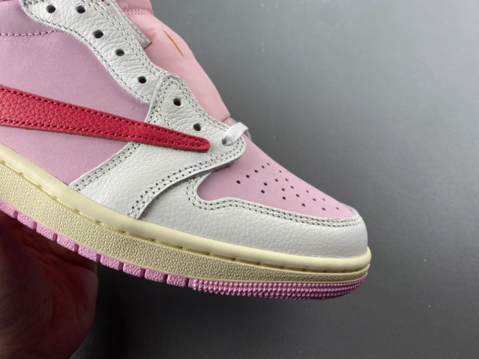 Air Jordan 1 Retro Low OG SP Travis Scott Sail Tropical Pink IQ7604-101