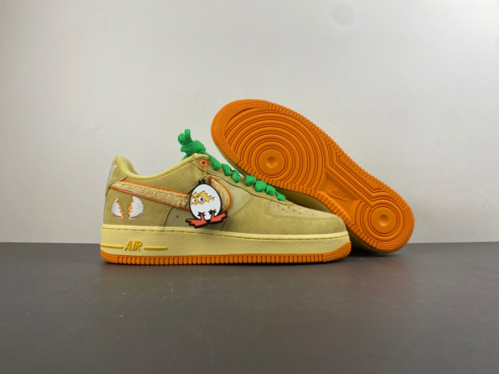 Nike Air Force 1 Low Ducks of a Feather University of Oregon Duck or Egg IU7612-700