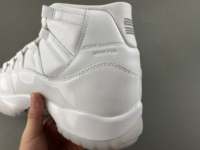 Comme des Garçons Homme Plus x Air Jordan 11 White IV7639-100