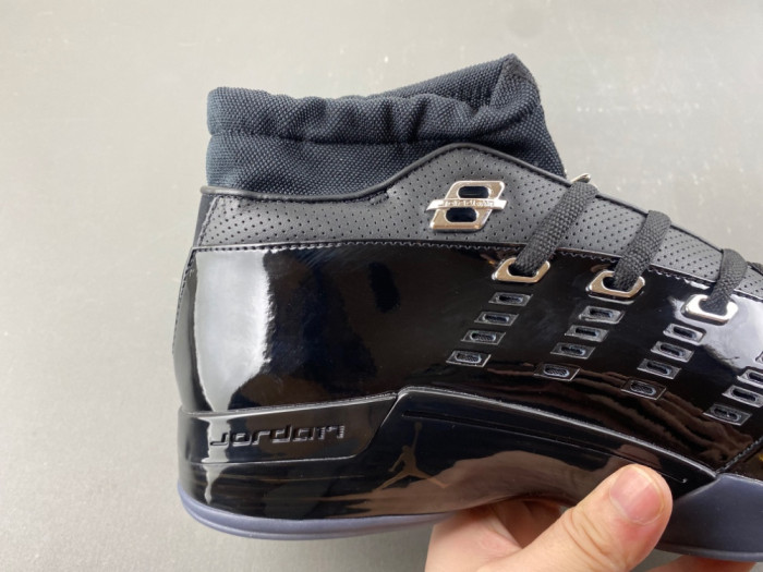 Air Jordan 17 Low “Black Patent” IV7640-001