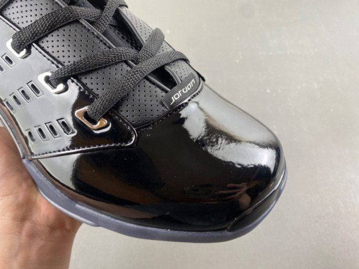 Air Jordan 17 Low “Black Patent” IV7640-001