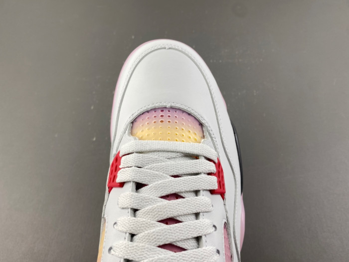 Air Jordan 4 Retro white pink JA1135-100