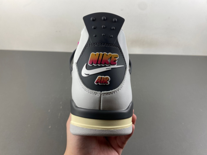 Air Jordan 4 Retro white pink JA1135-100