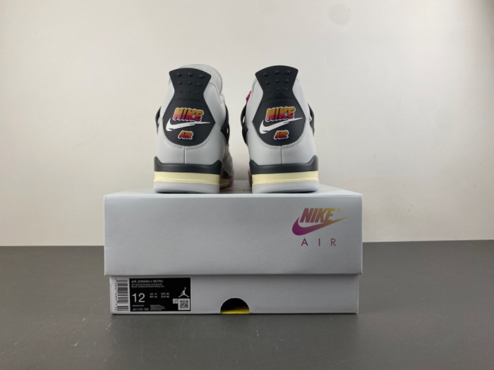 Air Jordan 4 Retro white pink JA1135-100