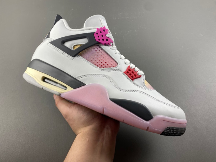Air Jordan 4 Retro white pink JA1135-100