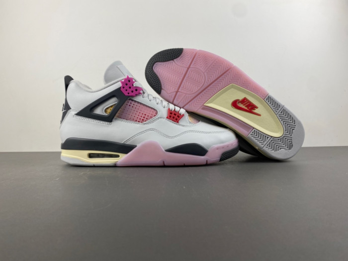 Air Jordan 4 Retro white pink JA1135-100