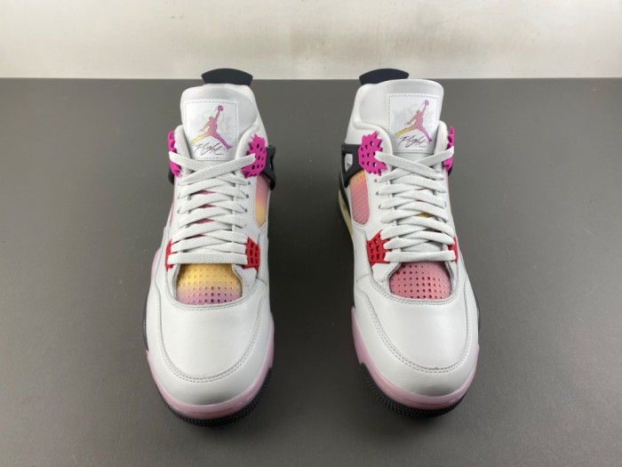 Air Jordan 4 Retro white pink JA1135-100