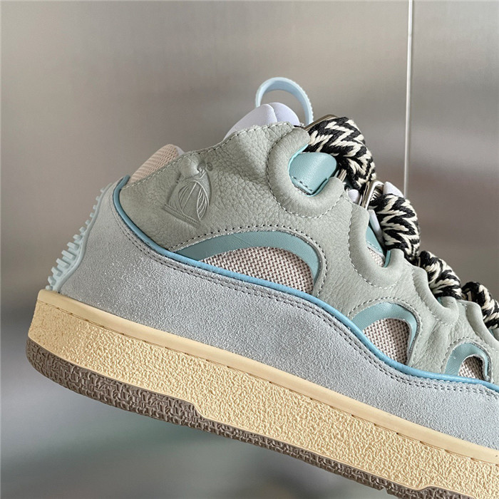 lanv1n leather curb sneakers