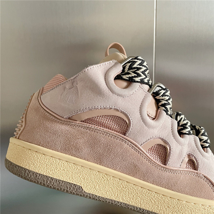 lanv1n leather curb sneakers