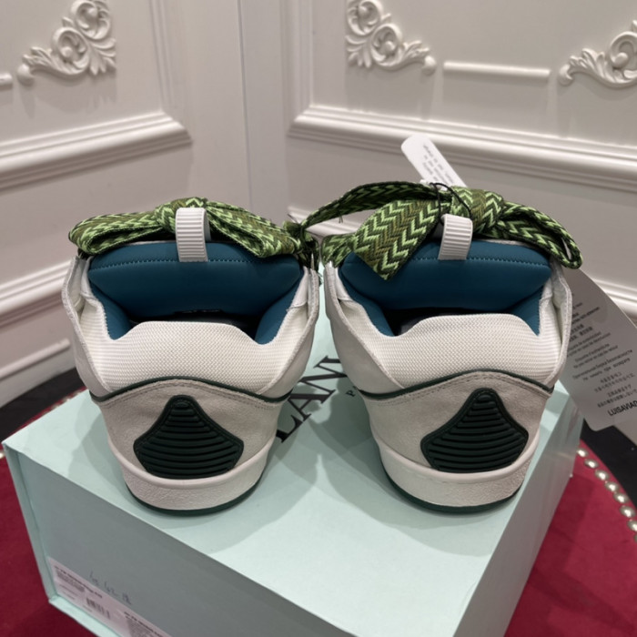 lanv1n leather curb sneakers
