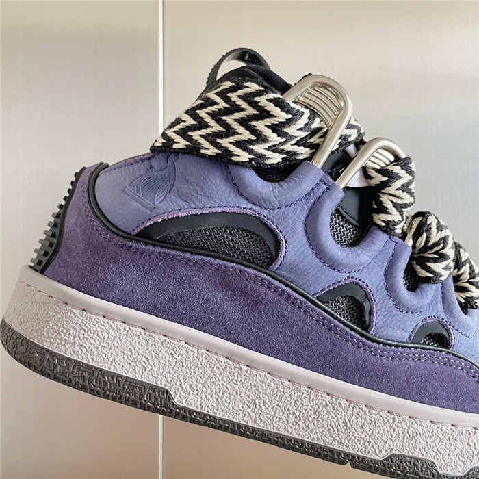 lanv1n leather curb sneakers