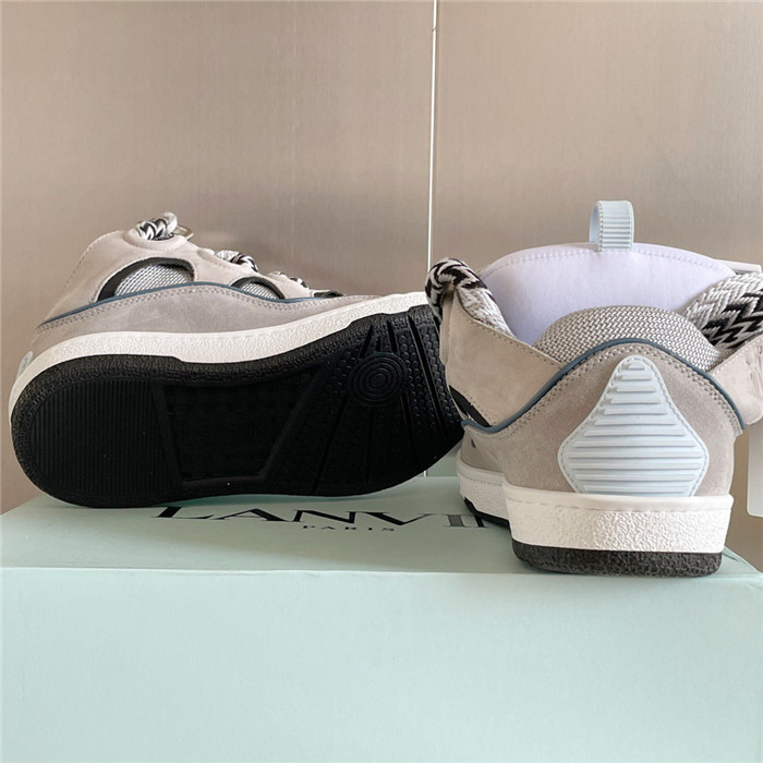 lanv1n leather curb sneakers
