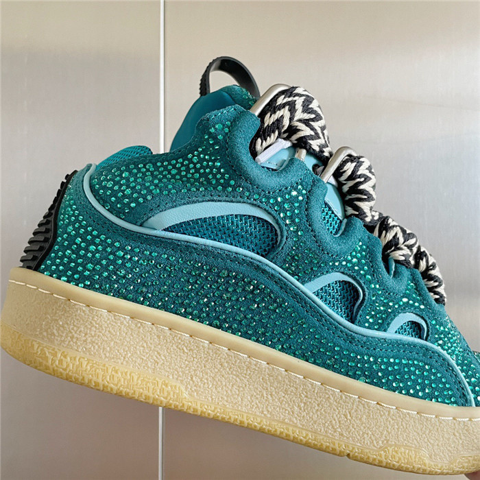 lanv1n leather curb sneakers