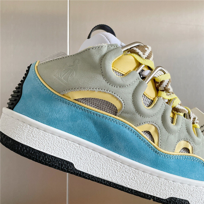 lanv1n leather curb sneakers