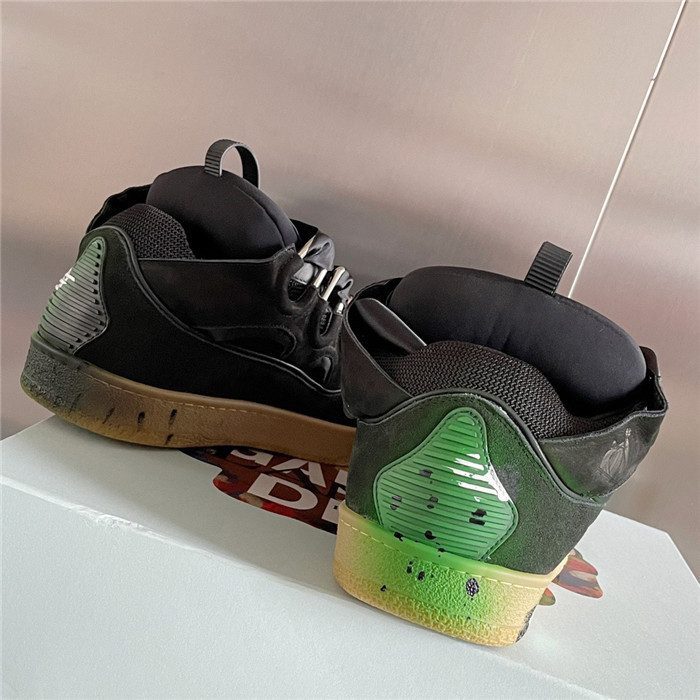 lanv1n leather curb sneakers