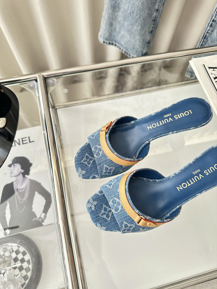 L1VV SANDALS-Heel height 5.5cm