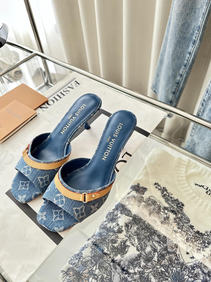 L1VV SANDALS-Heel height 5.5cm