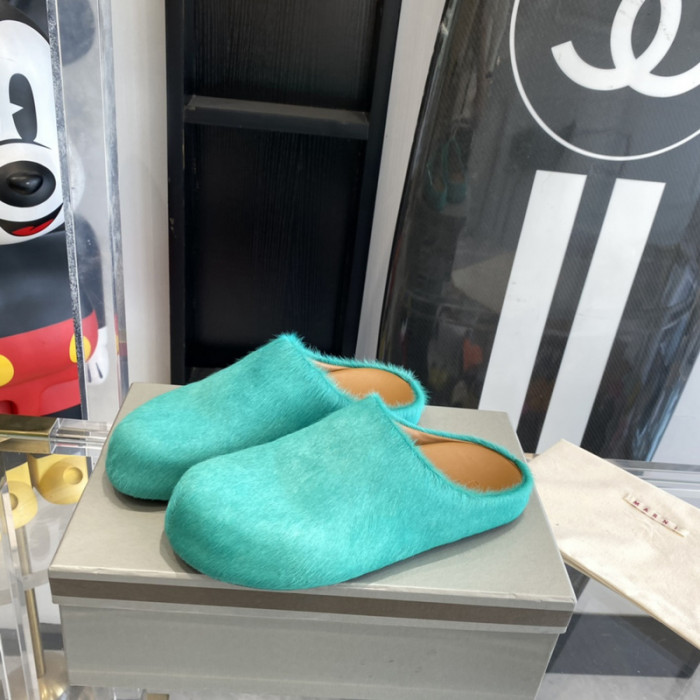 marni fussbett sabot loafers