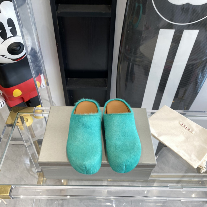 marni fussbett sabot loafers