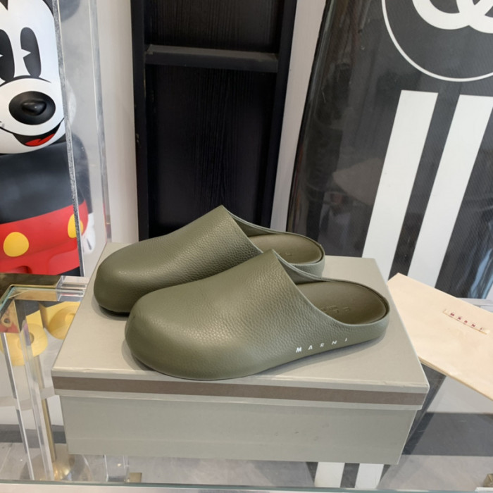 marni fussbett sabot loafers