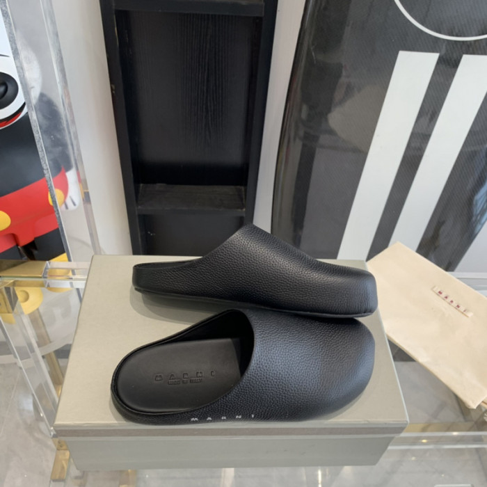 marni fussbett sabot loafers
