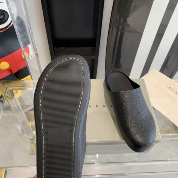 marni fussbett sabot loafers