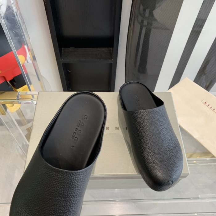 marni fussbett sabot loafers