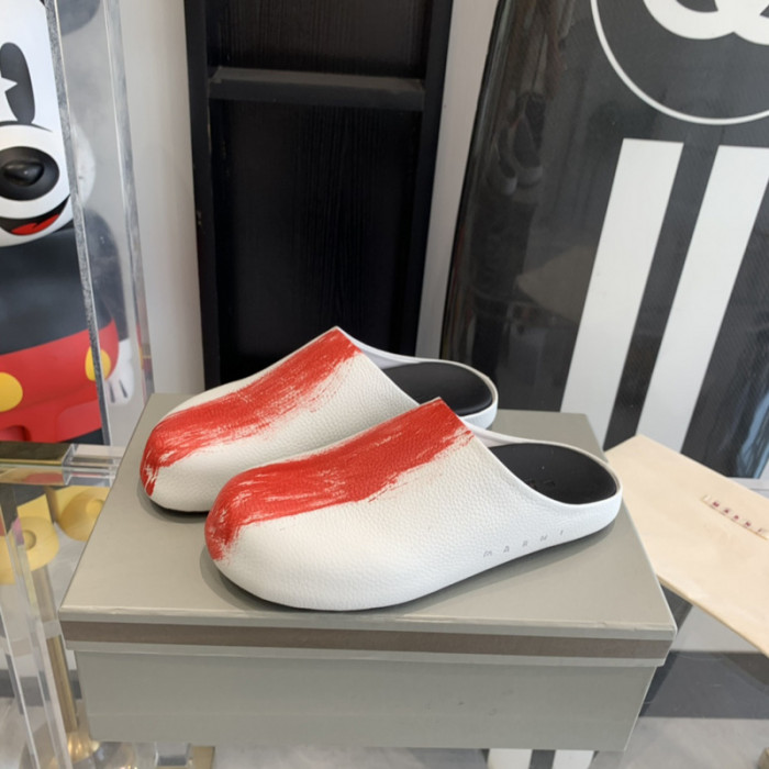 marni fussbett sabot loafers